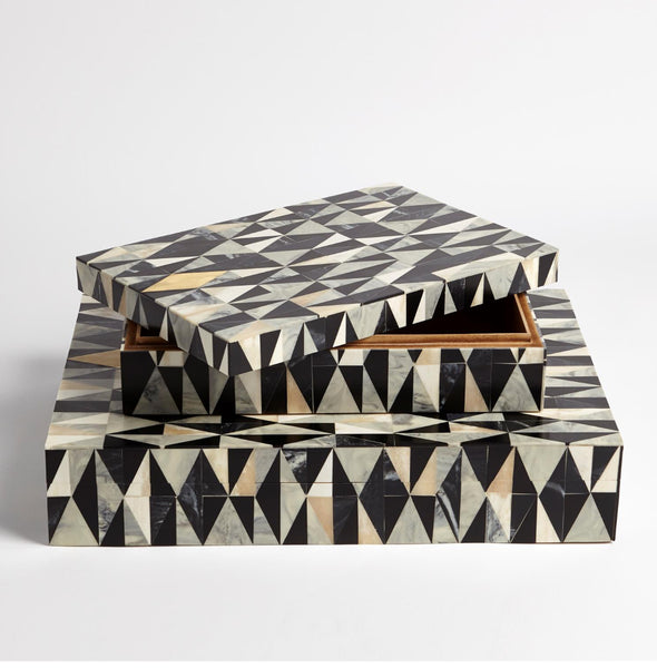 Brass Diamond Box