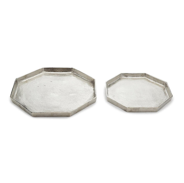 Octagonal Silver Tray