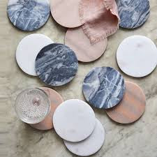 Marble Coaster Set