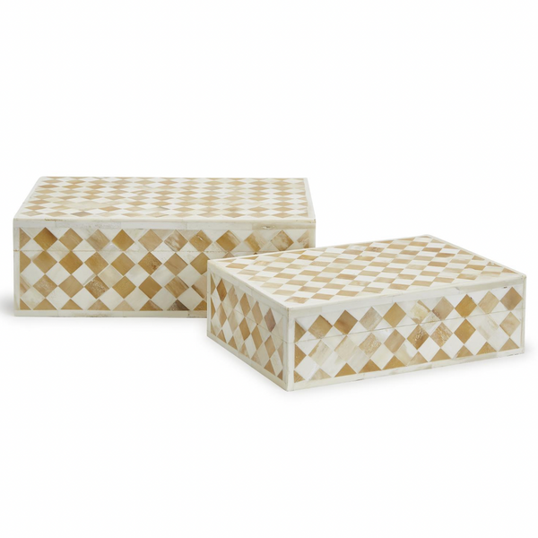 Diamond Hinged Cover Box