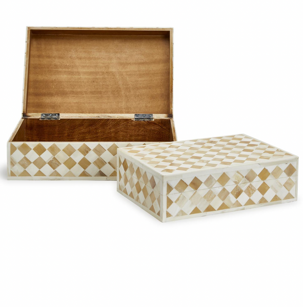 Diamond Hinged Cover Box