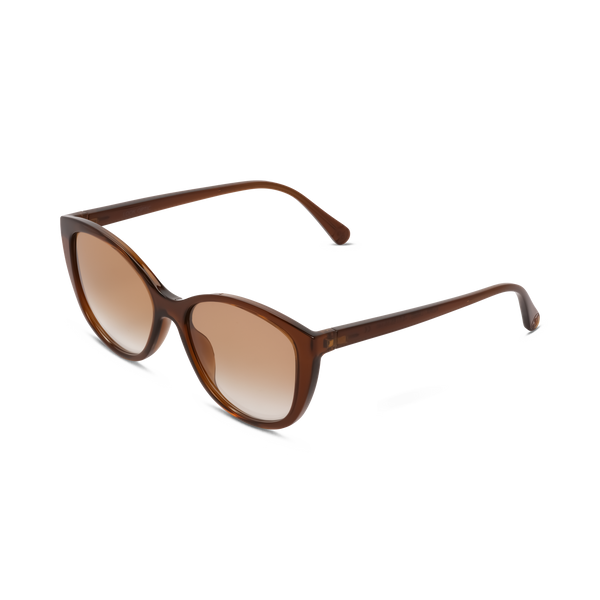 Keira Sunglasses, Shiny Espresso