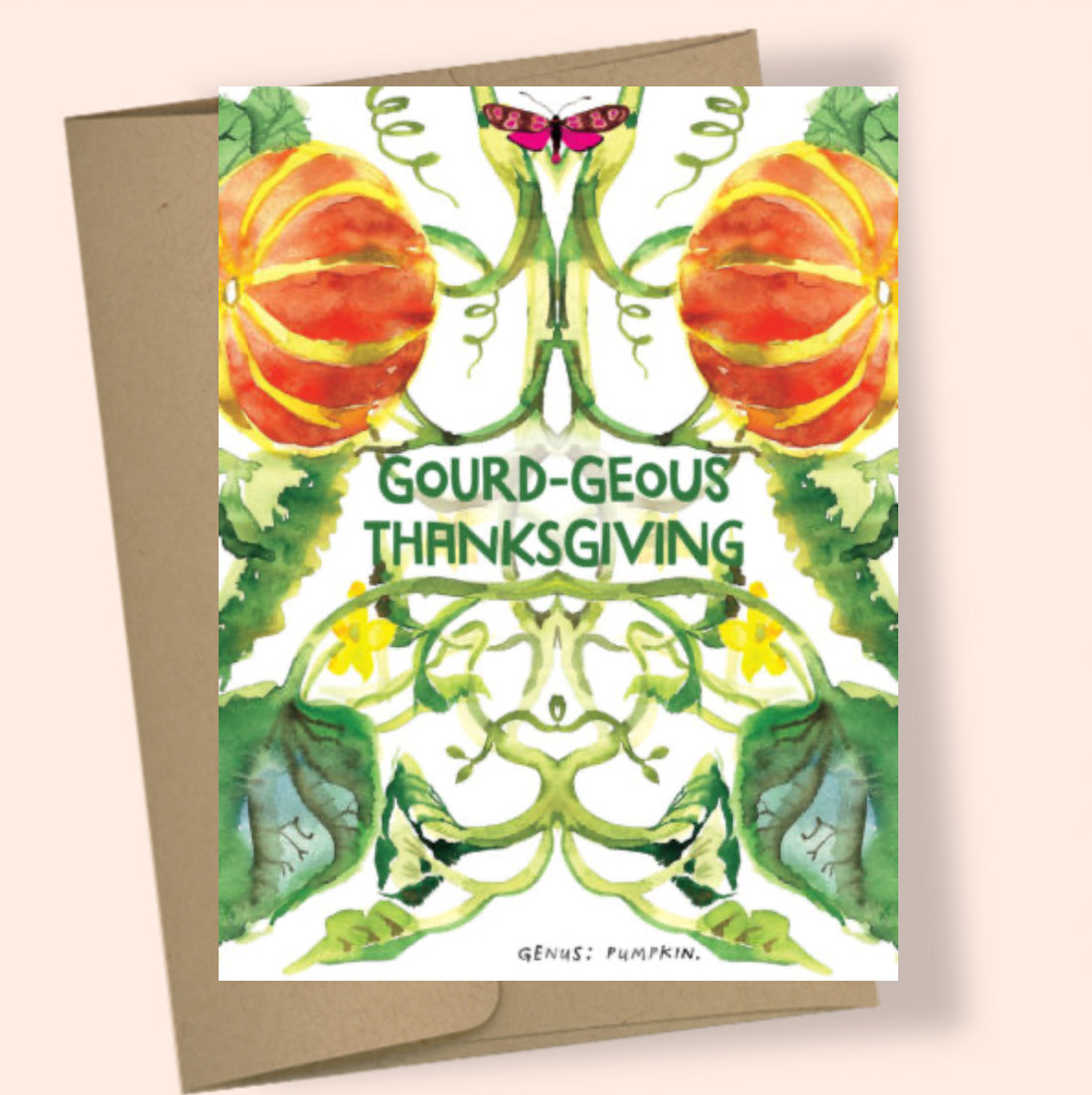 Gourd-geous Thanksgiving Card