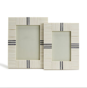 Grey Striped Bone Frame