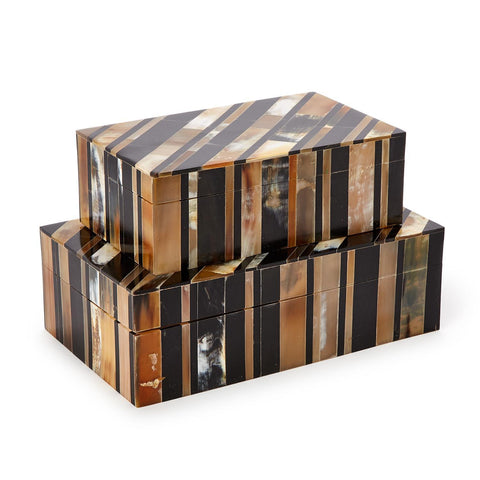 Striated Horn Box