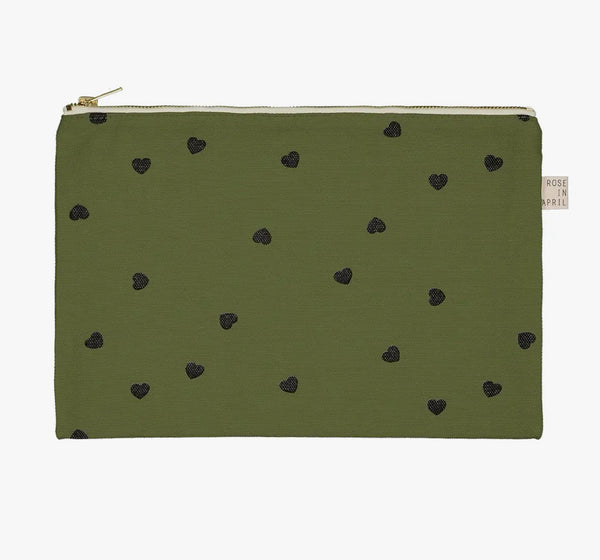 Lili Flat Pouch, Heart