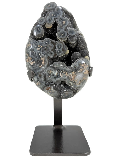 Mineral Cluster Geode on Custom Stand