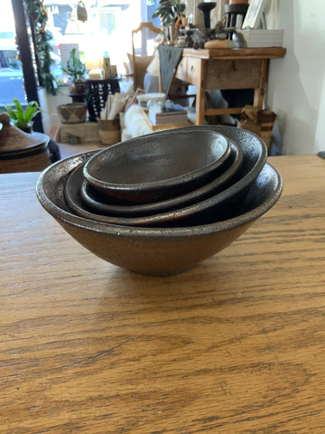 Black Ceramic Bowls