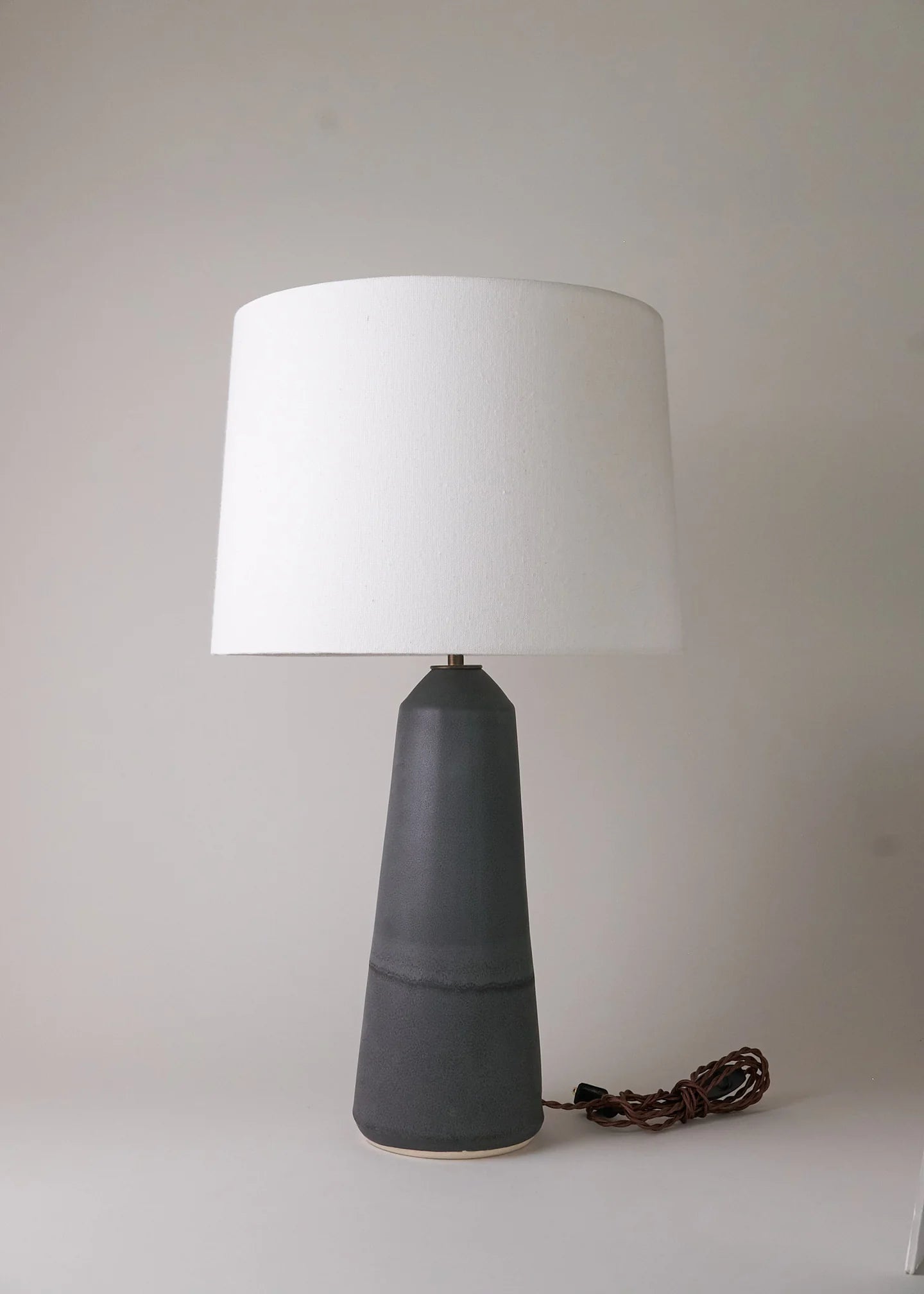 Large Column Lamp in Slate – DACHA