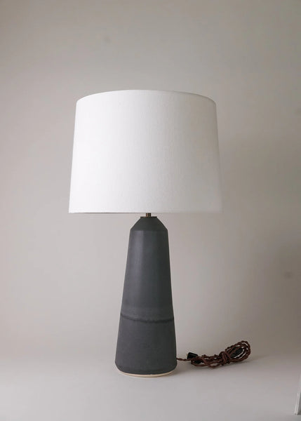 Large Column Lamp in Slate