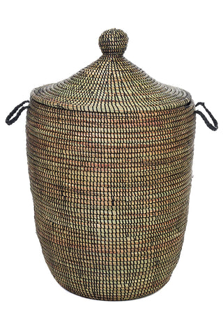 Medium Solid Black Prayer Mat Hamper