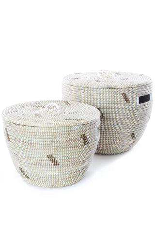 Dash Nesting Basket With Lid