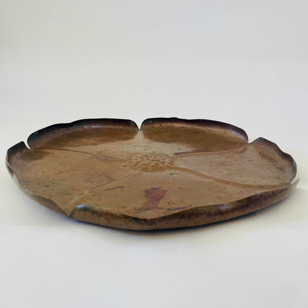 Copper Flower Tray