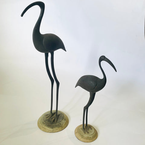 Metal Aviary Pair