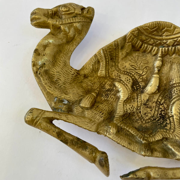 Brass Camel Ashtray