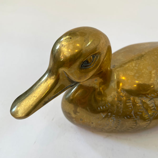 Brass Duck Pair