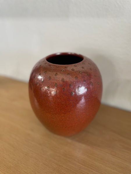 Rust Speckled Vase