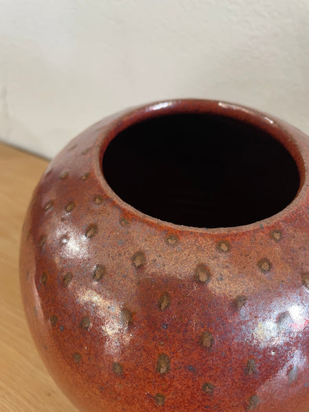 Rust Speckled Vase