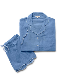 Pajamas Short Set Indigo