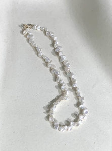 Pearl Petal Necklace