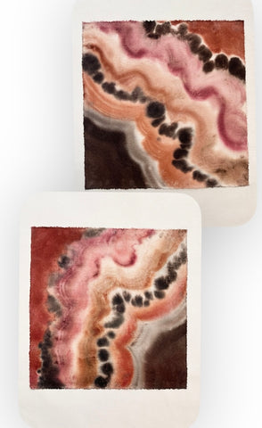 Textile Art - Pair, Susan Maddux