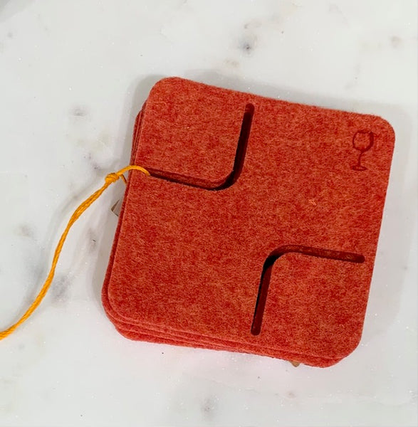Felt Coas-teez Square Coasters