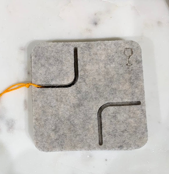 Felt Coas-teez Square Coasters