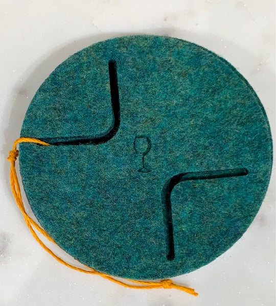 Felt Coas-teez Round Coasters