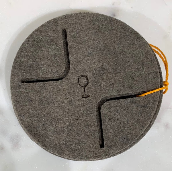 Felt Coas-teez Round Coasters