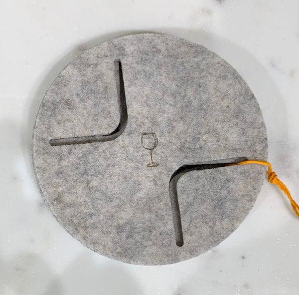Felt Coas-teez Round Coasters