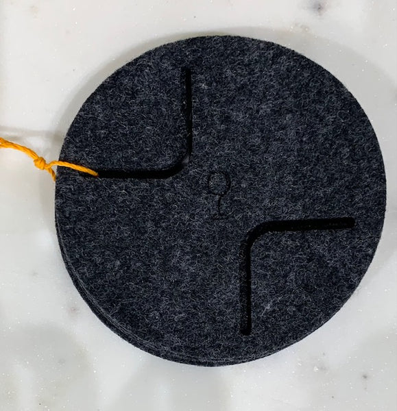 Felt Coas-teez Round Coasters