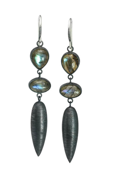 Rainbow Drop Earrings