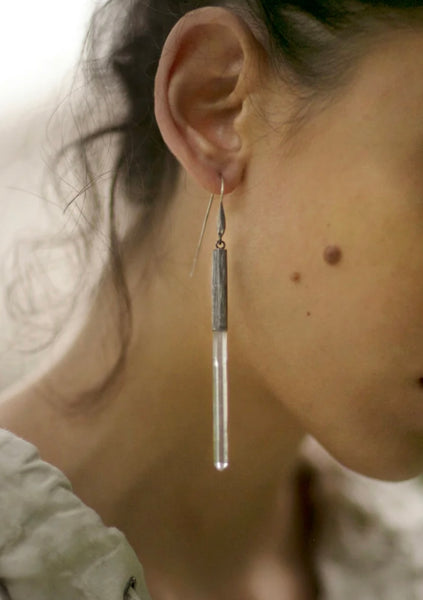 Crystal Wand Earrings