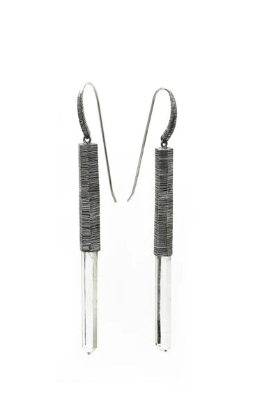 Crystal Wand Earrings