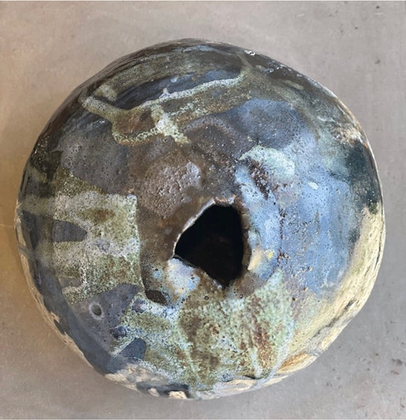 Hand Built Round Vase