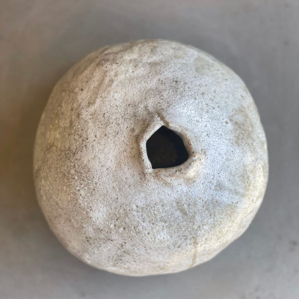Hand Built Round Vase