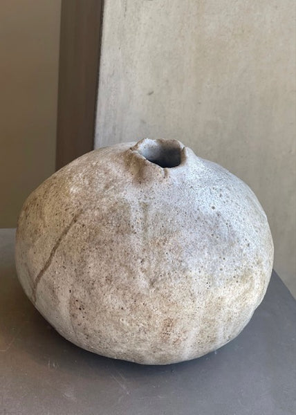 Hand Built Round Vase