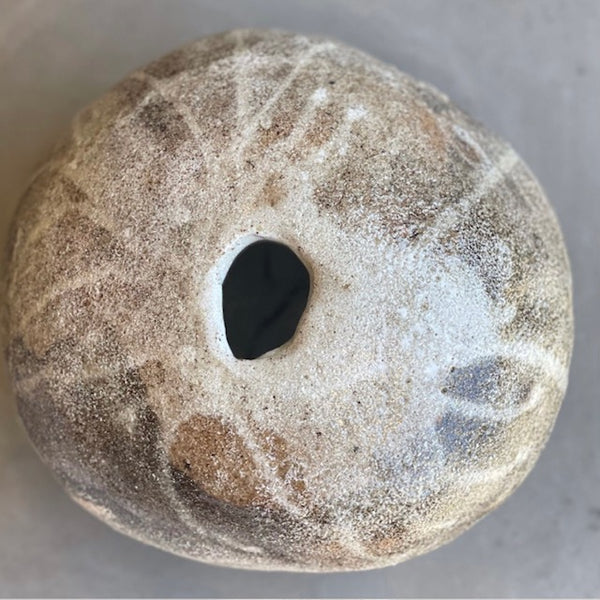 Hand Built Round Vase