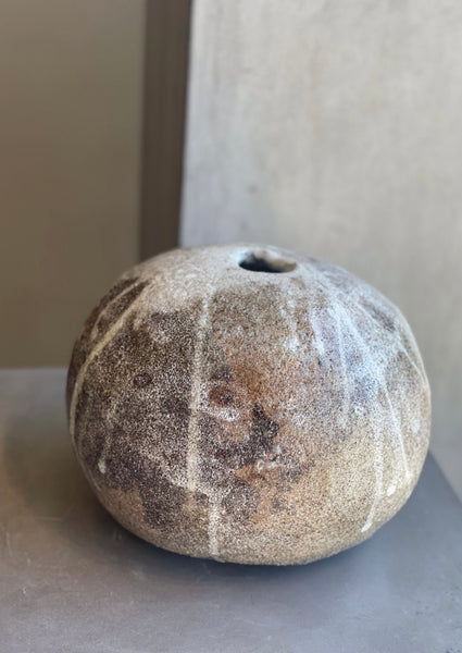 Hand Built Round Vase