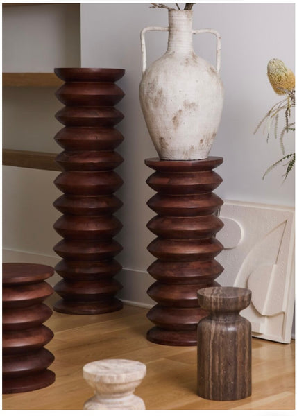 Stacked Wood Column