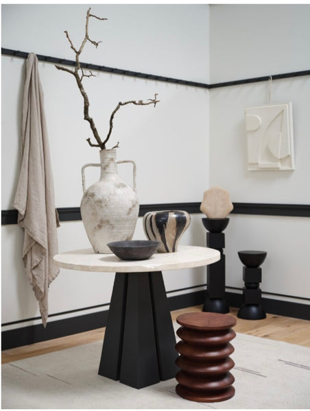 Stacked Wood Column