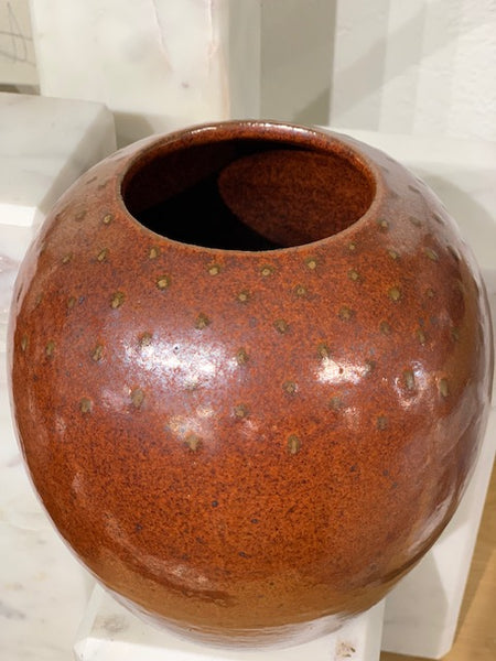 Rust Speckled Vase