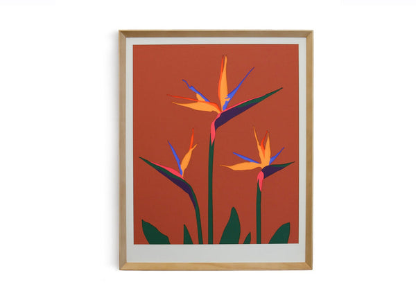 Rust Bird of Paradise