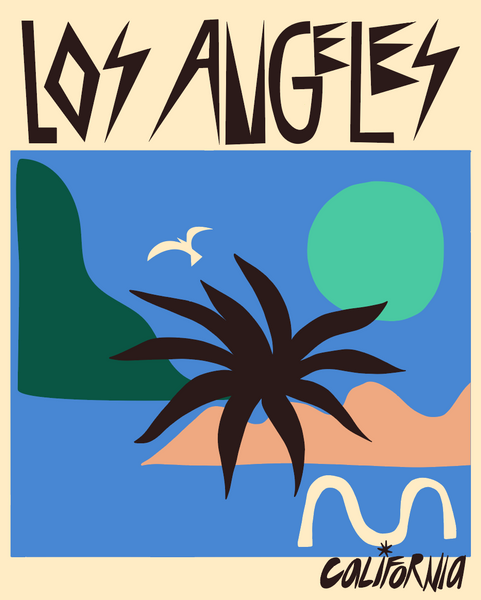 LA Baby Print 8"x10"