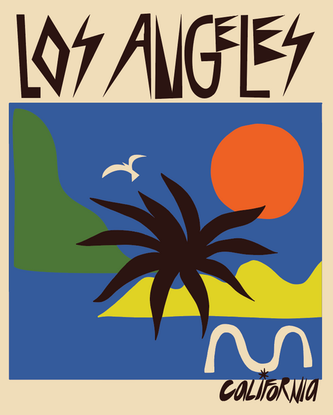 LA Baby Print 8"x10"
