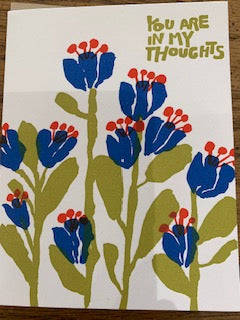 In My Thoughts Card