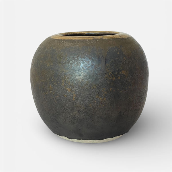 Gunmetal Round Studio Pottery