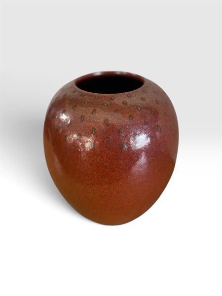 Rust Speckled Vase