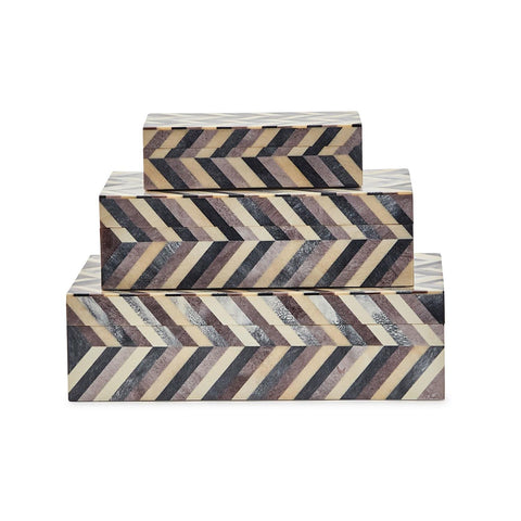 Patterned Covered Box