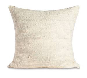 Medellin Pillow, Ivory/Ivory